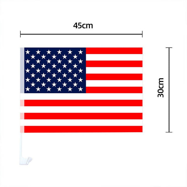 3 - layer Double Sides Car Flag - Yorkn Inc✅