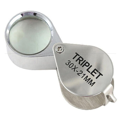 30 X 21mm Glass Jeweler Loupe Magnifier  - Yorkn Inc✅