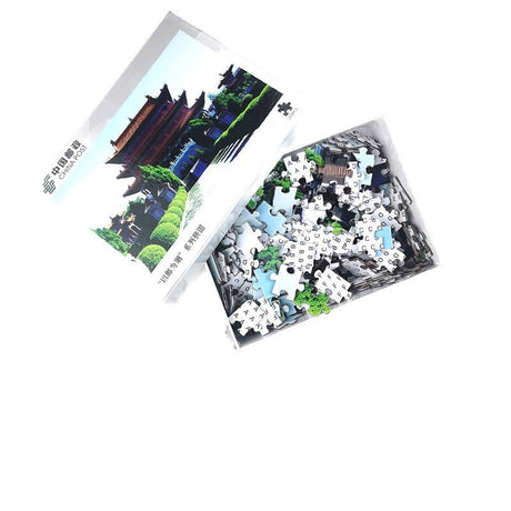 300 Pcs Paper Puzzle With Box - Yorkn Inc✅