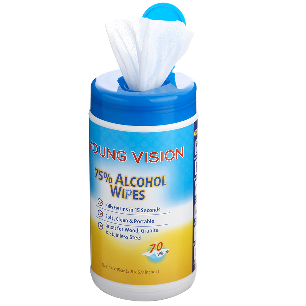 Lingettes désinfectantes alcoolisées en barils et bidons - Par bateau 