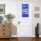 Organiseur de dossiers mural à 5 ​​poches 