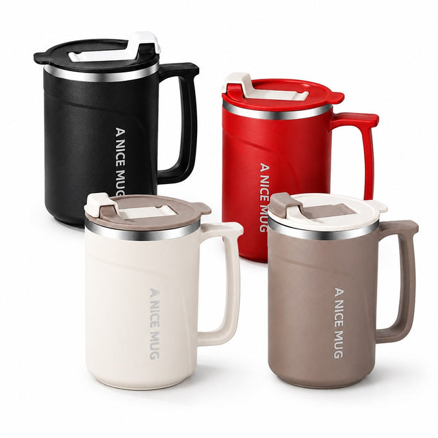 304 Stainless Steel Insulated Mug With Removable Tea Infuser - Yorkn Inc✅