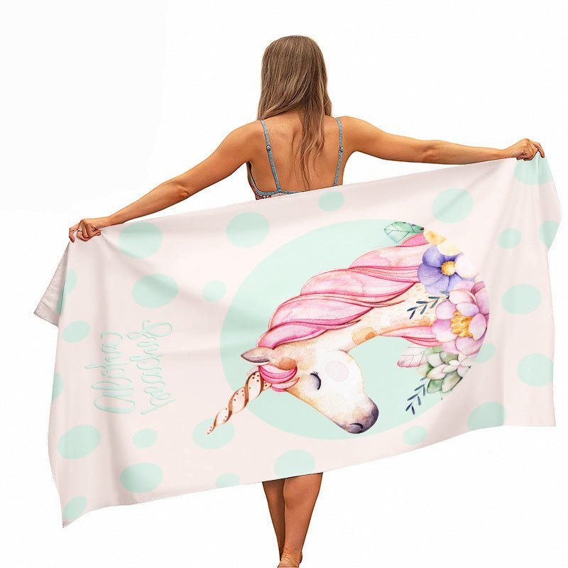 30x60 Inch Ultra Fine Microfiber Colorful Beach Towel - By Boat - Yorkn Inc✅