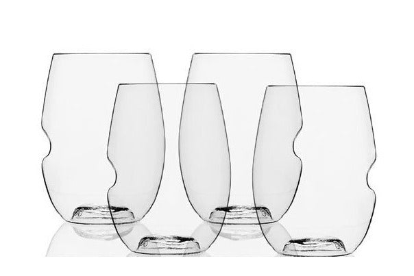 Verre à vin sans pied en acrylique 