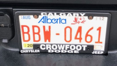 Plaques métalliques 