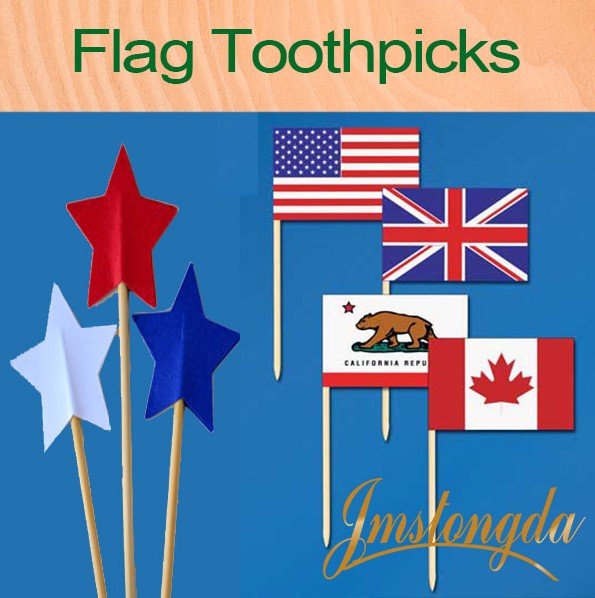 Flags On Stick