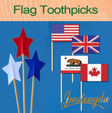 Flags On Stick