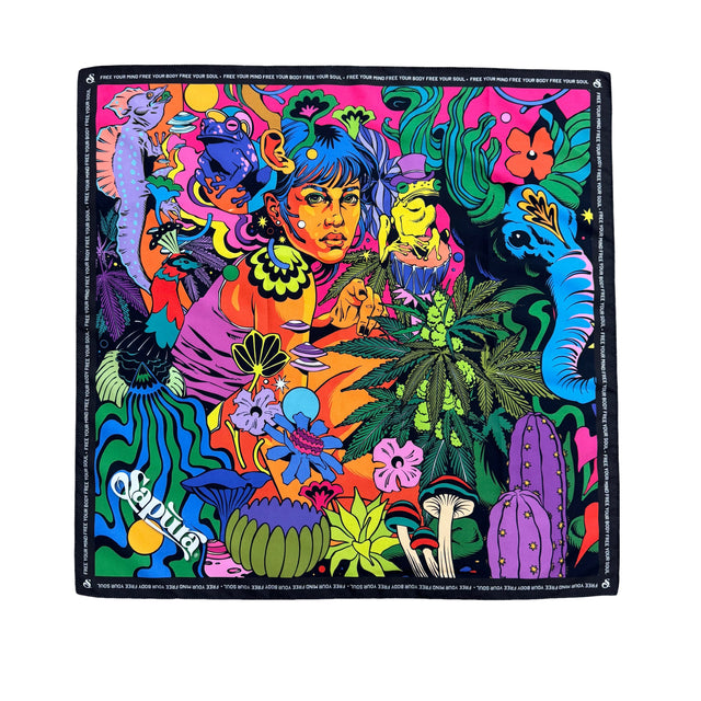 Full Color Digital Print Square Bandanas