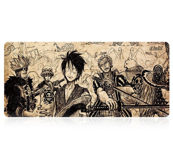 Tapis de souris avec bords cousus 