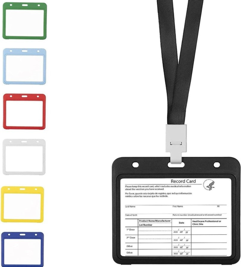 Porte-carte de vaccination 