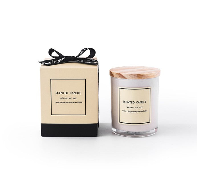 Pots à bougies avec couvercles 