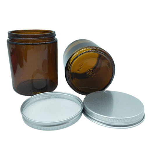 8oz Round Glass Jar