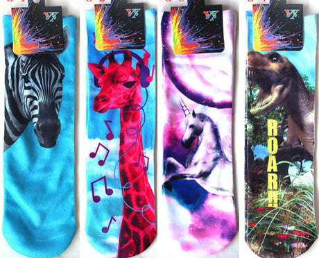 Sublimated Sheer Socks