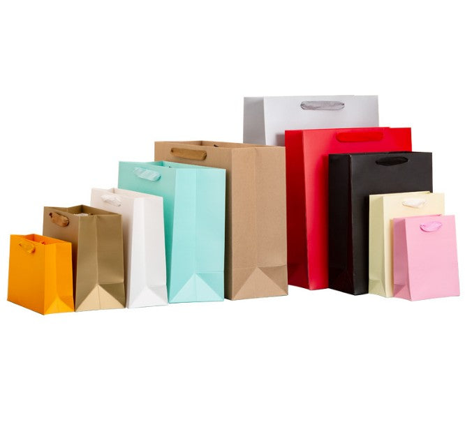 Sac en papier avec poignée 