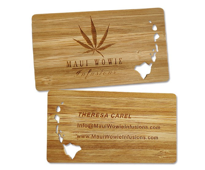 Customize Wood Card