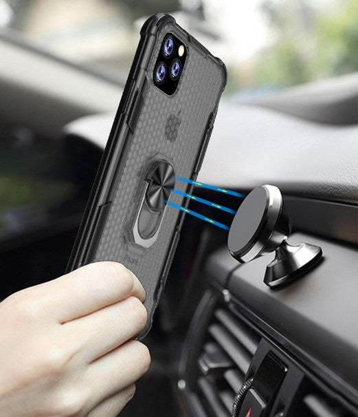 Coque pour iPhone 11 avec Popsock intégré 