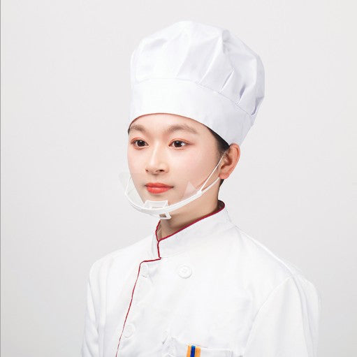 Masque facial transparent 