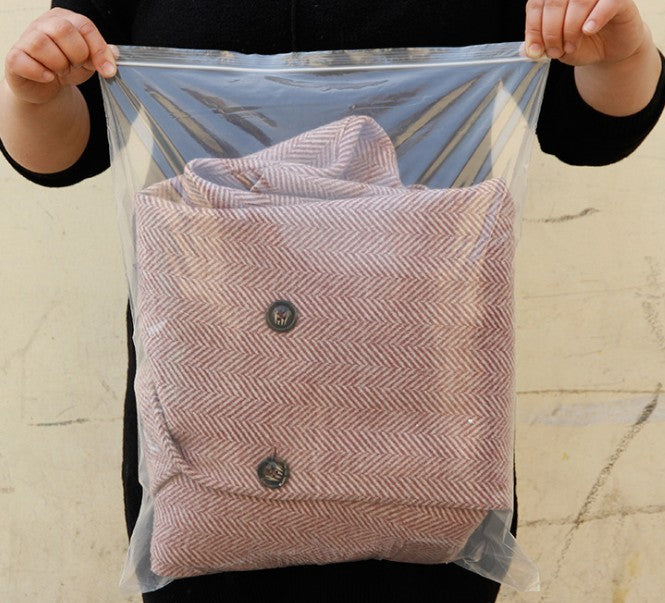 Sac en polyéthylène transparent 