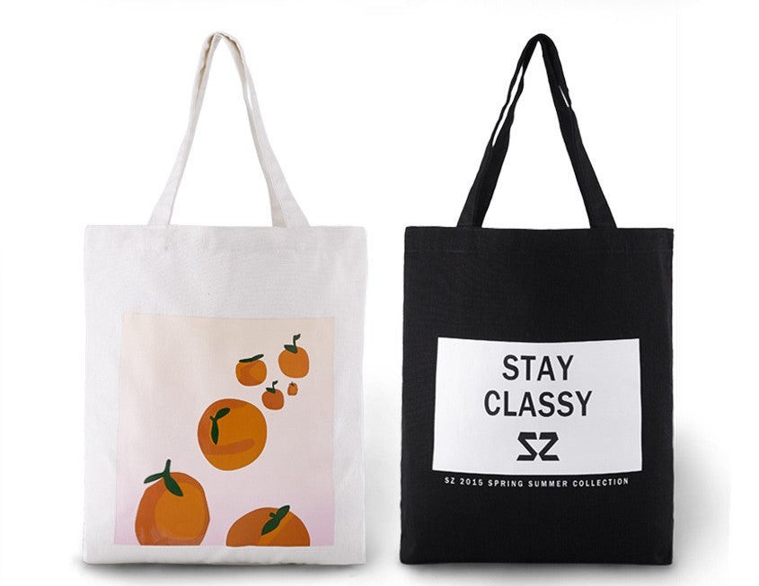 Sac en toile avec poignée 