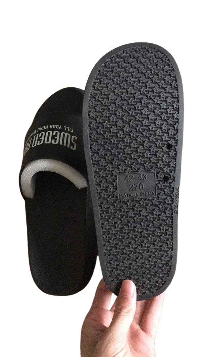 Chaussons en PVC à impression personnalisée 