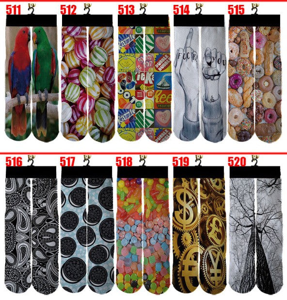 Sublimated Socks Adult