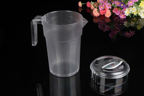 34 Oz clear Pitcher With Lid - Yorkn Inc✅