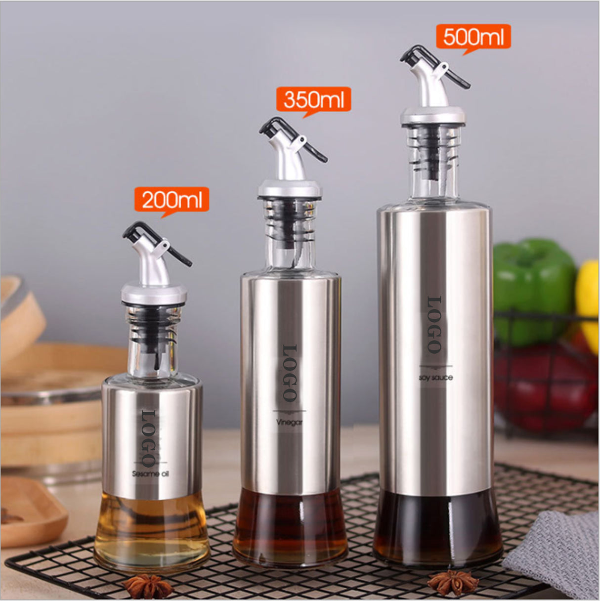 Bouteille d'huile de 200 ml - Par bateau 