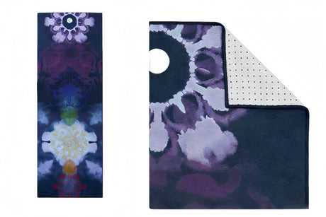 350g Hot Yoga Mat Towel With Silicone Anti - slip Dots - Yorkn Inc✅