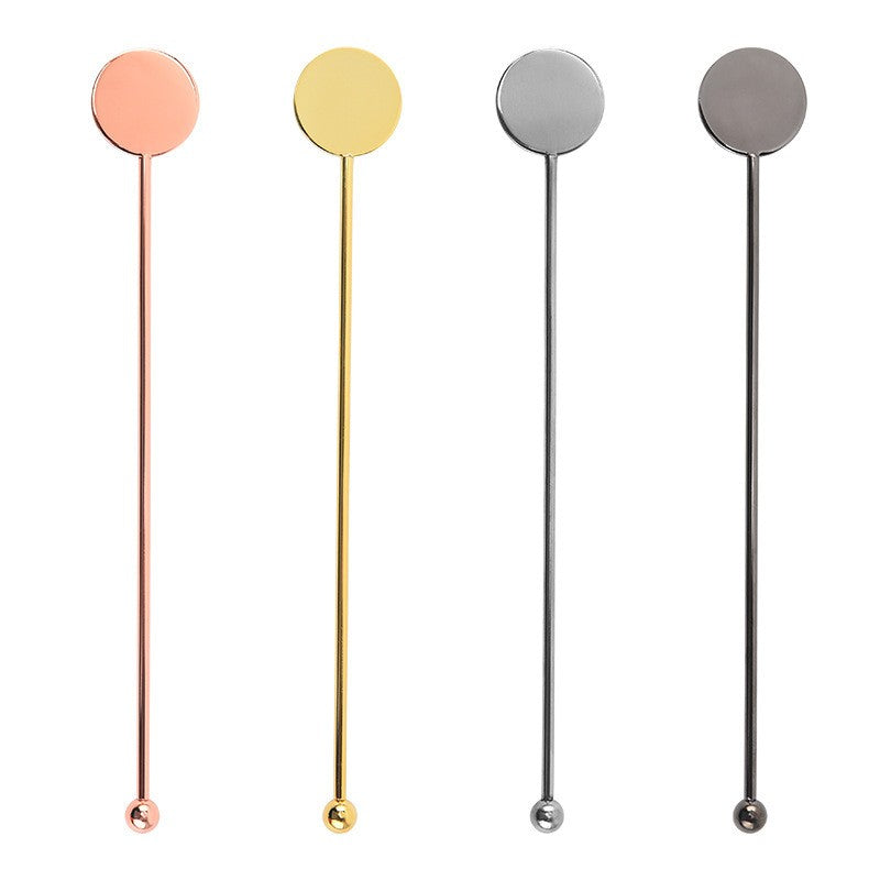 Agitateurs à cocktail en acier inoxydable Swizzle 