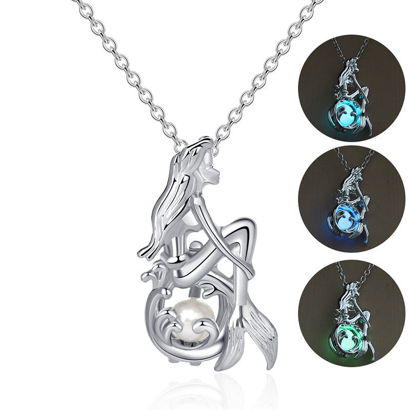 Collier pendentif lumineux 
