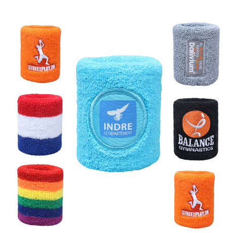 Polyester Cotton Wrist Sweatband