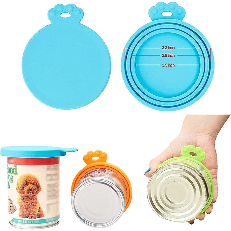 Silicone Pet Food Can Lid
