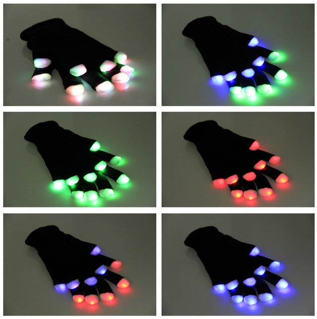 Led Gloves Flashing