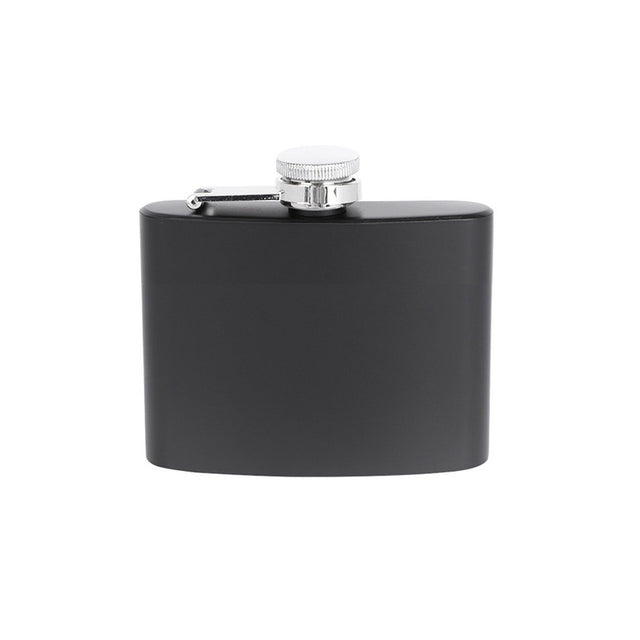 4 Oz Black Flask - Yorkn Inc✅