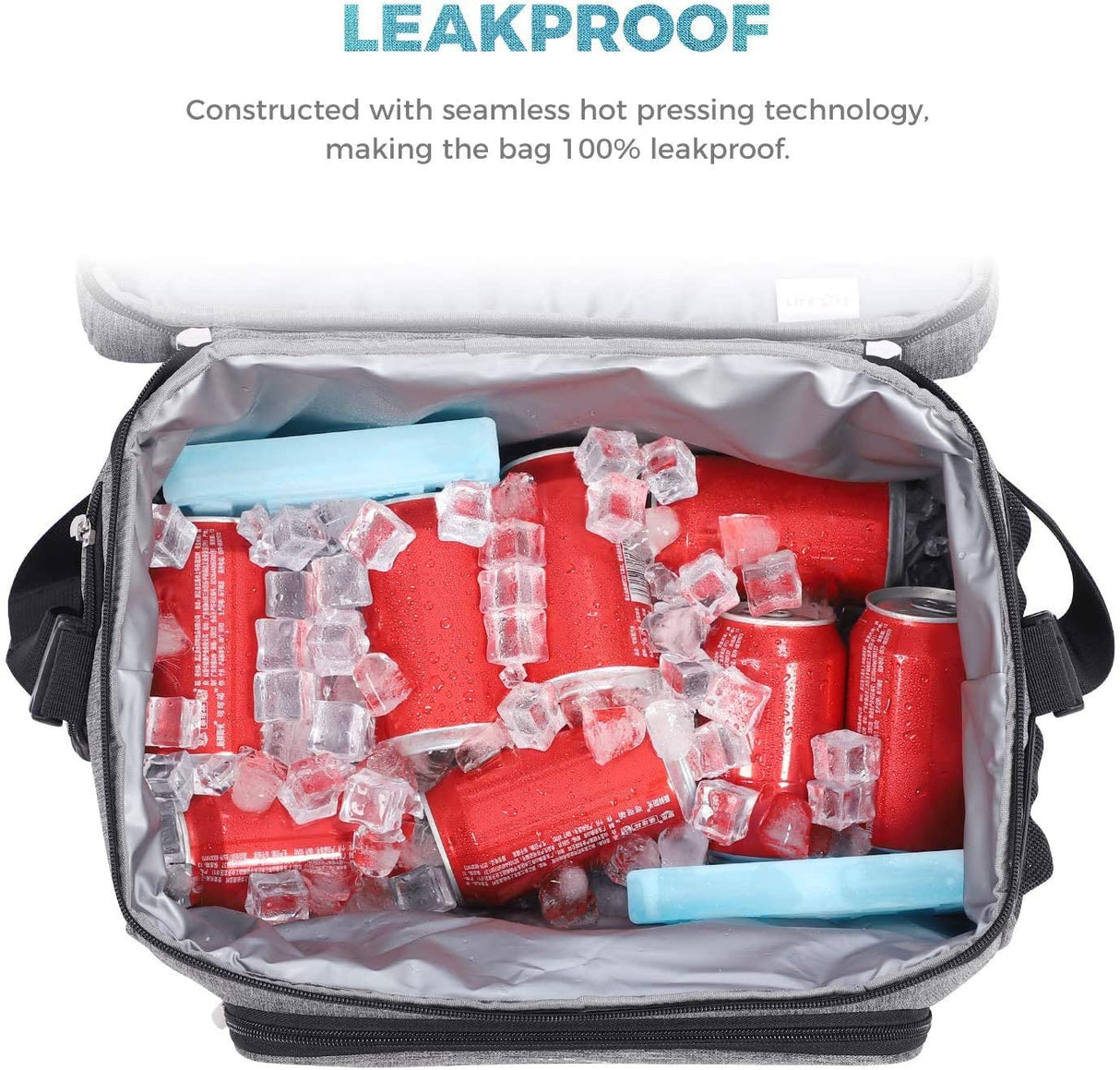 40 Can Collapsible Cooler Bag Insulated 24l Cooler - Yorkn Inc✅