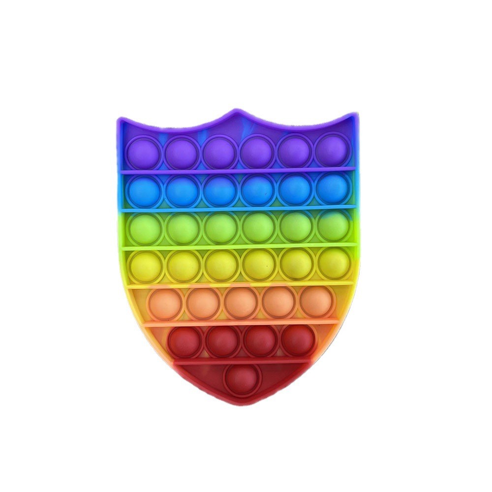 Pop en forme de bouclier 