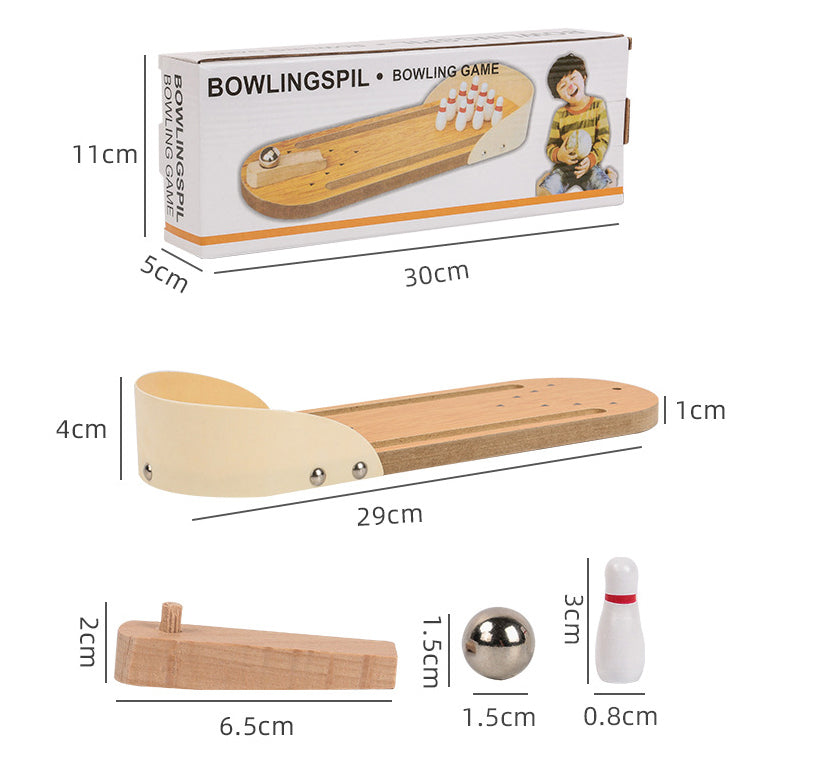 Mini Bowling Toy Set