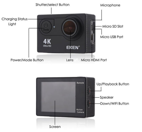 4k Action Camera - Yorkn Inc✅