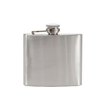 5 Oz Silver Flask - Yorkn Inc✅