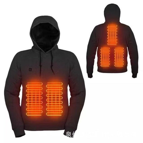 5 Zone Heating Hoodie - Yorkn Inc✅