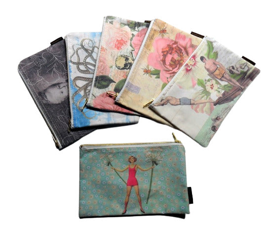 Trousse de maquillage à imprimé couleur Sublimate 