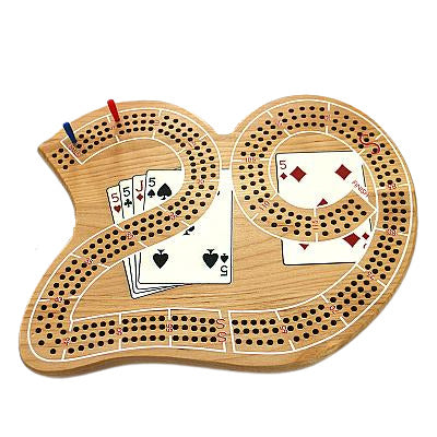 Cribbage Wooden Chessboard