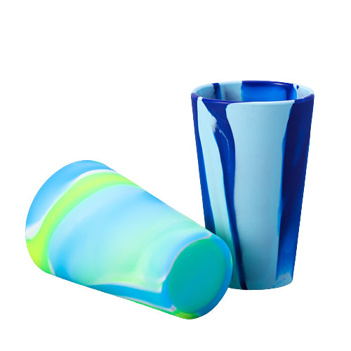 Verre à vin rouge compressible en silicone 