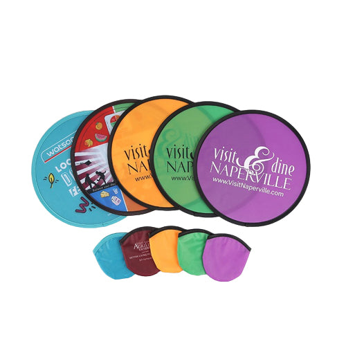 Nylon Folding Advertising Frisbee