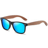 Lunettes de soleil tendance en bois 