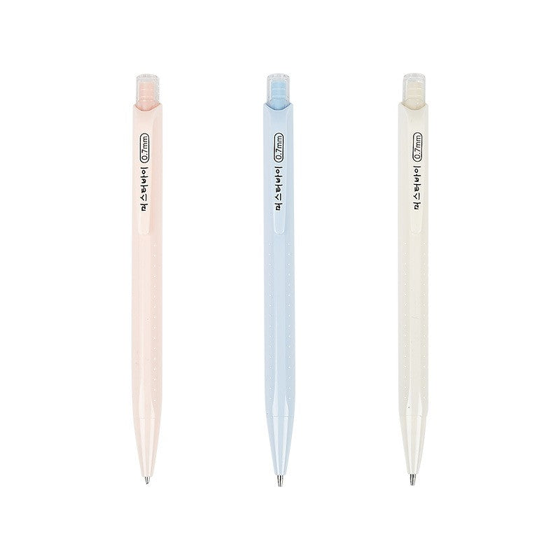 Appuyez sur le crayon automatique avec gomme 