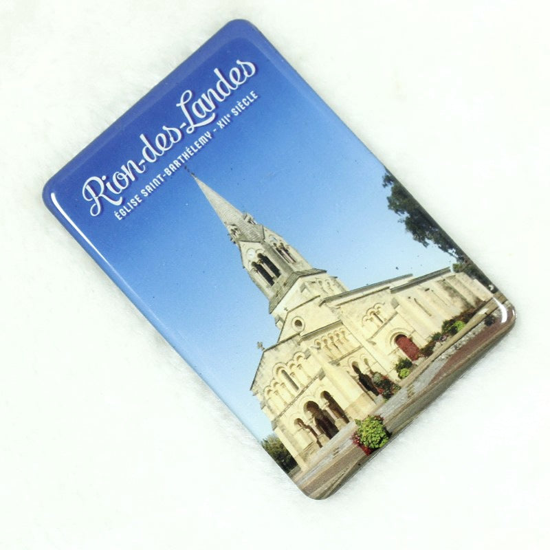 Aimant de réfrigérateur en forme de goutte de colle 