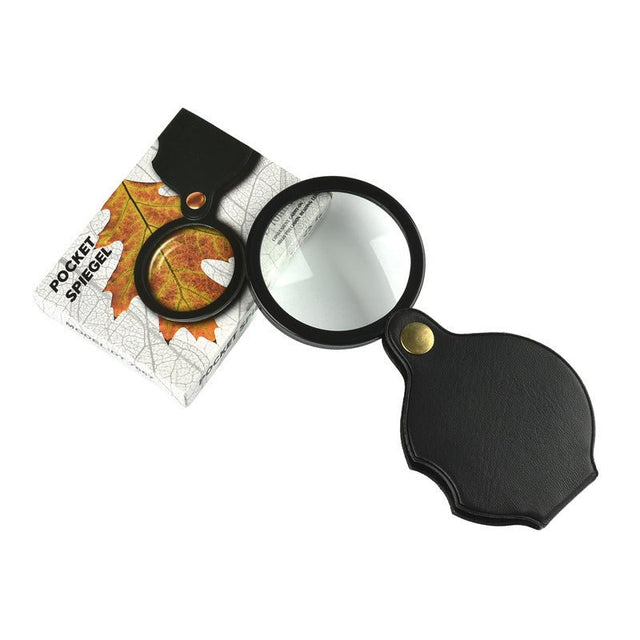 50mm Foldable Leather Cover Magnifier - Yorkn Inc✅