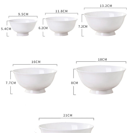 50oz Ceramic Ramen Bowl Big Noodle Bowls - Yorkn Inc✅