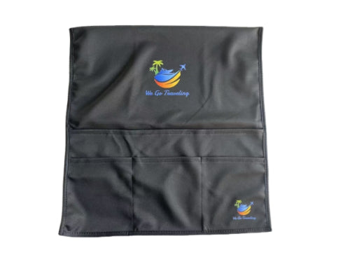 Housse de plateau de table avec poches pour avion 